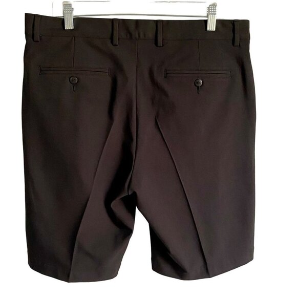 Greg Norman Black Classic Fit Performance Moisture Wicking Shorts Men's 34 NEW - Picture 2 of 6